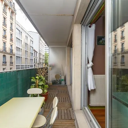 Apartment La Rose Et Le Reseda - Enjoy Space, The Terrace And The Eiffel Tower View * París